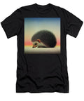 Hedgehog Under Colorful Sky Fabrizio Cassetta T-Shirt