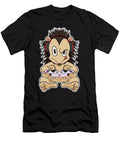 Hedgehog with Gaming Controller I Funny Gaming I Gamer Maximus Designs T-Shirt