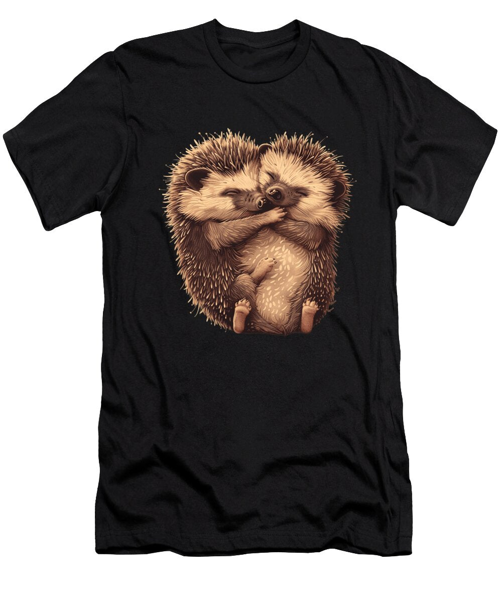 Hedgehogs Climate Adaptation Robertz Schuler T-Shirt