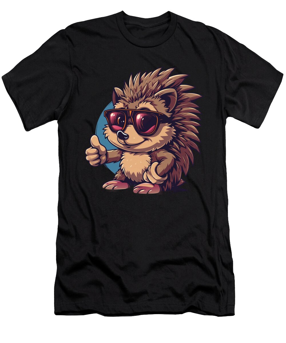 Hedgehogs Cute Critters Mizorey T-Shirt