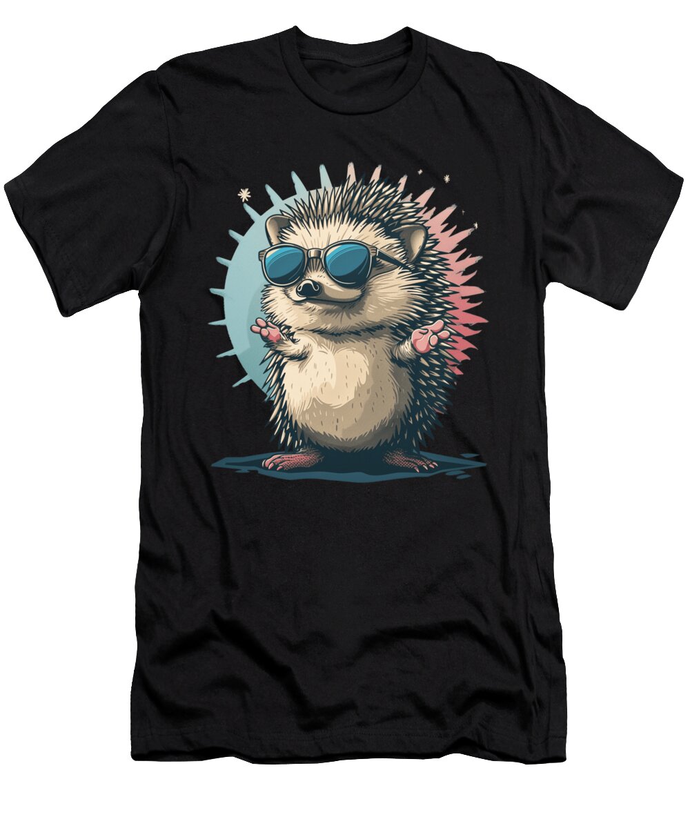 Hedgehogs Dainty Diggers Mizorey T-Shirt