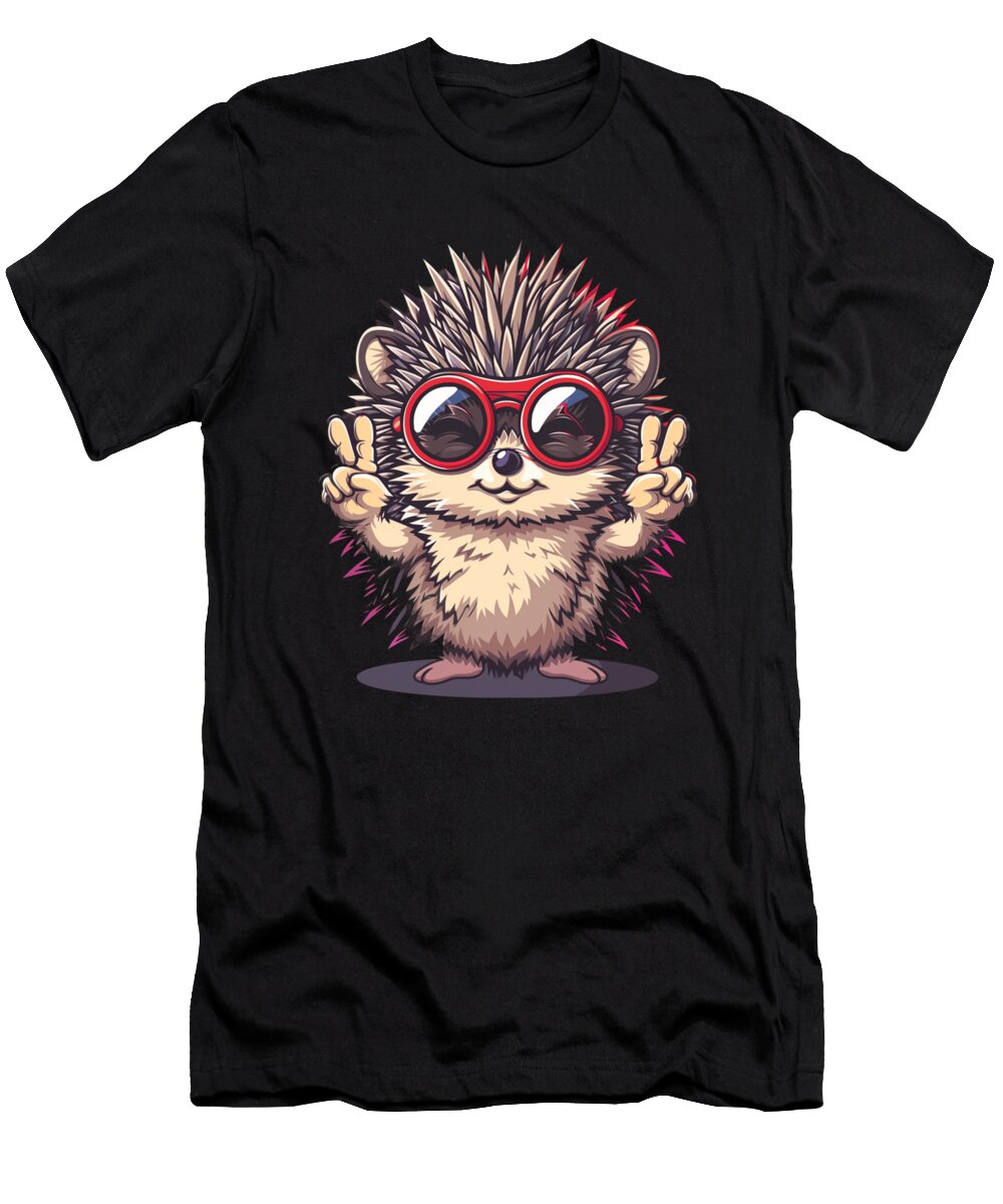 Hedgehogs Feeding Habits Robertz Schuler T-Shirt