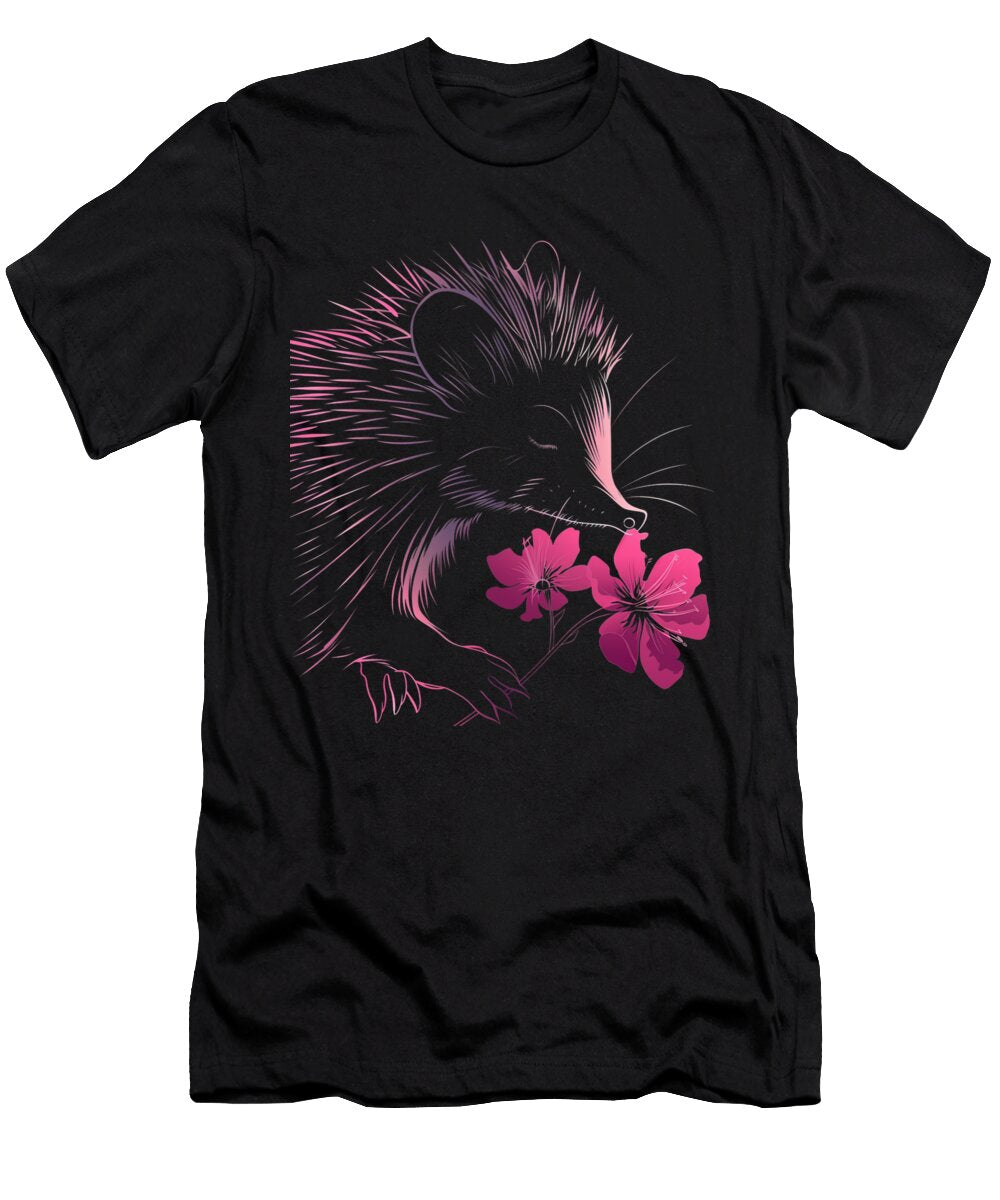 Hedgehogs Garden Coexistence Robertz Schuler T-Shirt