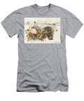Hedgehogs in Hedgerow Basket Eb Watts T-Shirt