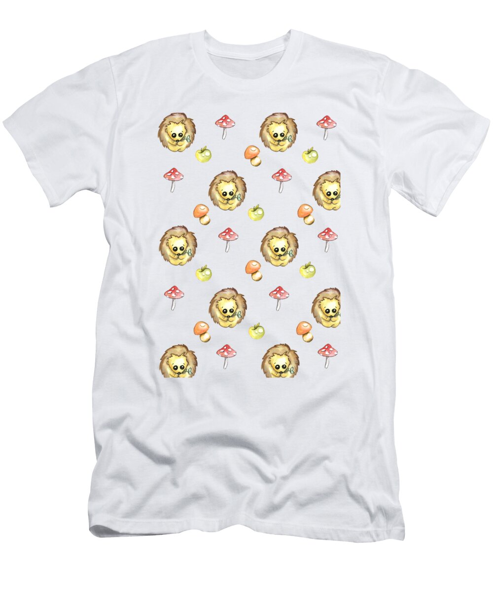 Hedgehogs Lyudmila Mazina T-Shirt