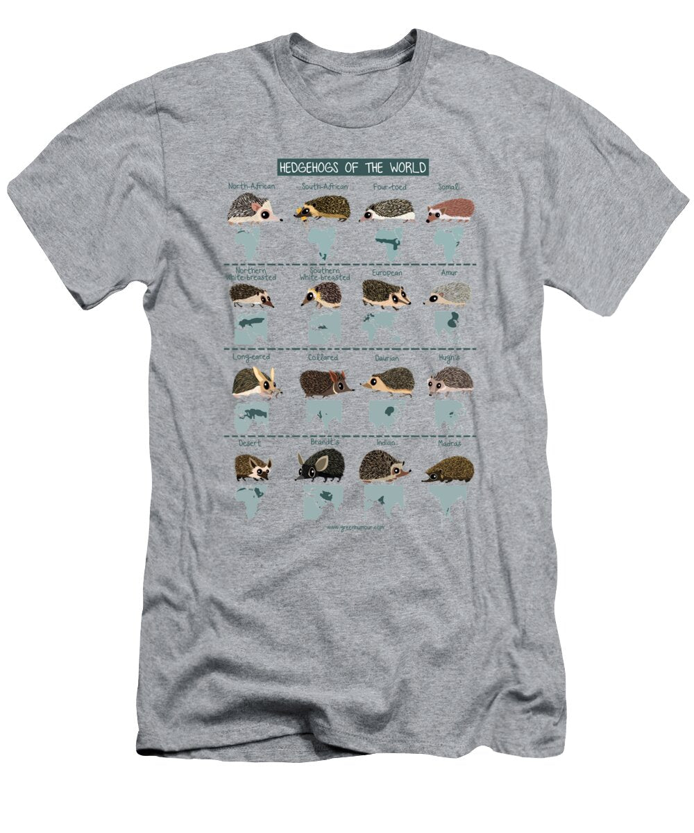 Hedgehogs of the World Sibainu T-Shirt