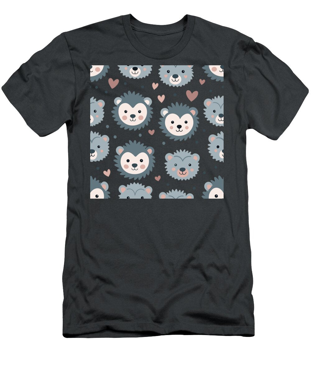 Hedgehogs Patten Joanna Redesiuk T-Shirt