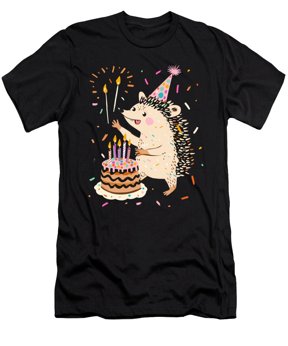 Hedgehogs Predators Avoidance Robertz Schuler T-Shirt