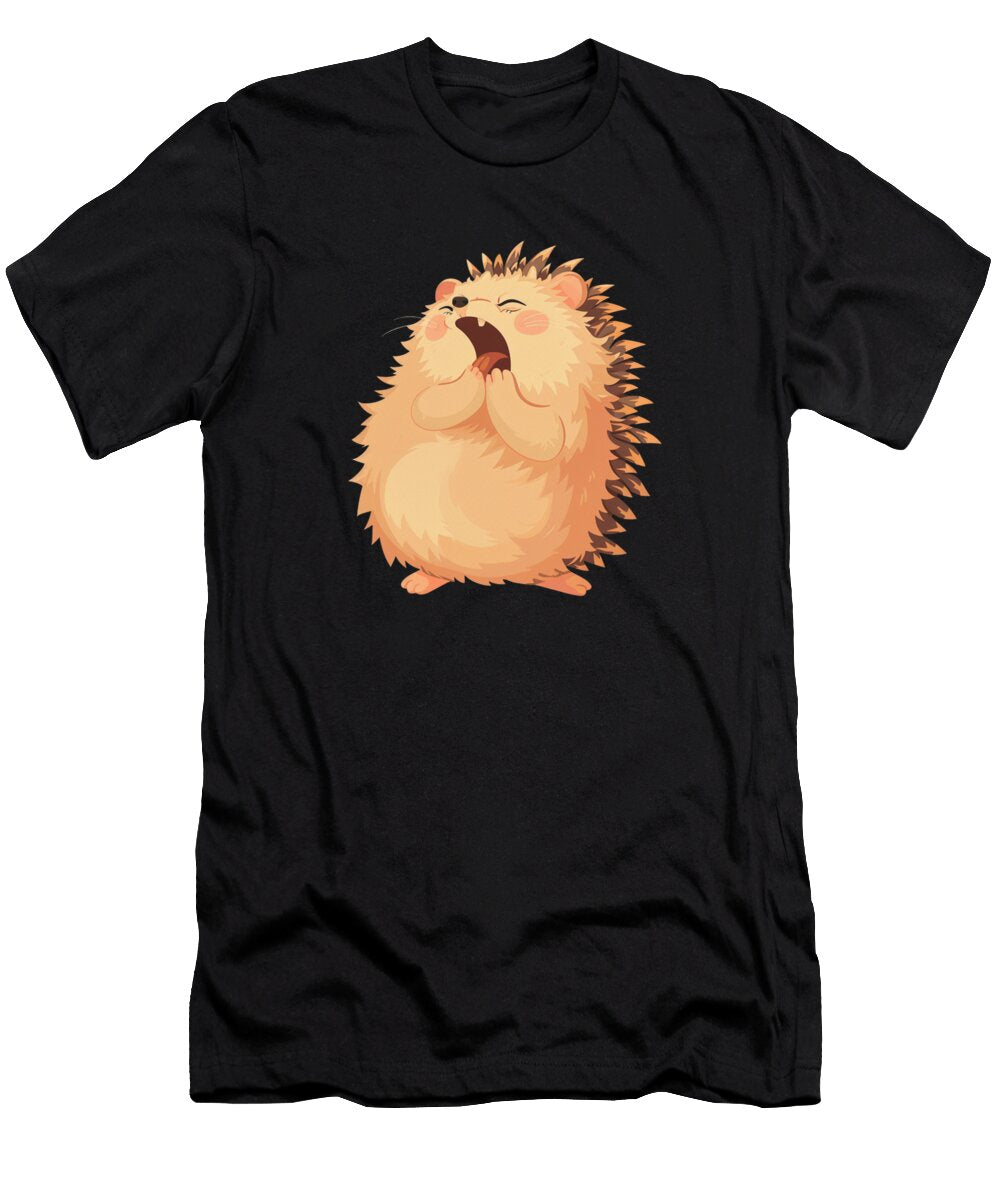 Hedgehogs Spiky Defense Doris Santiago Art T-Shirt