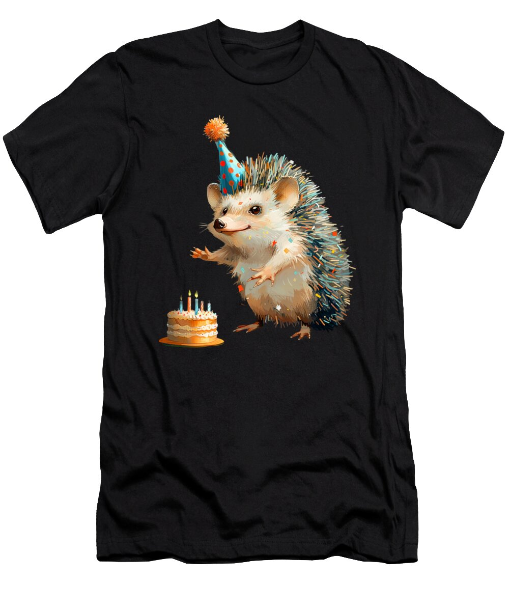 Hedgehogs Spiky Spectacles Cecils Willis T-Shirt