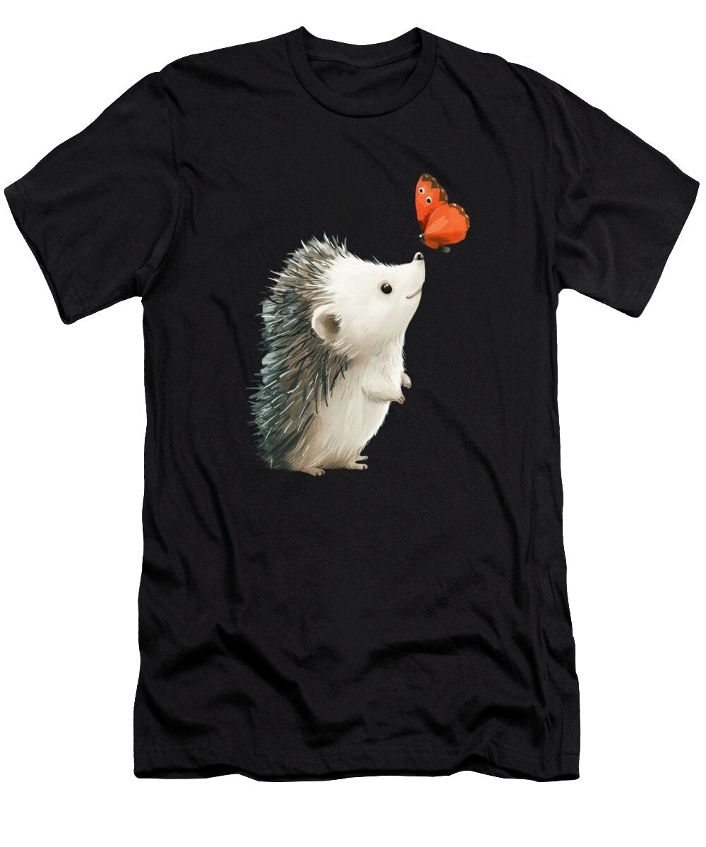 Hedgehogs Whiskered Wanderers Mizorey T-Shirt