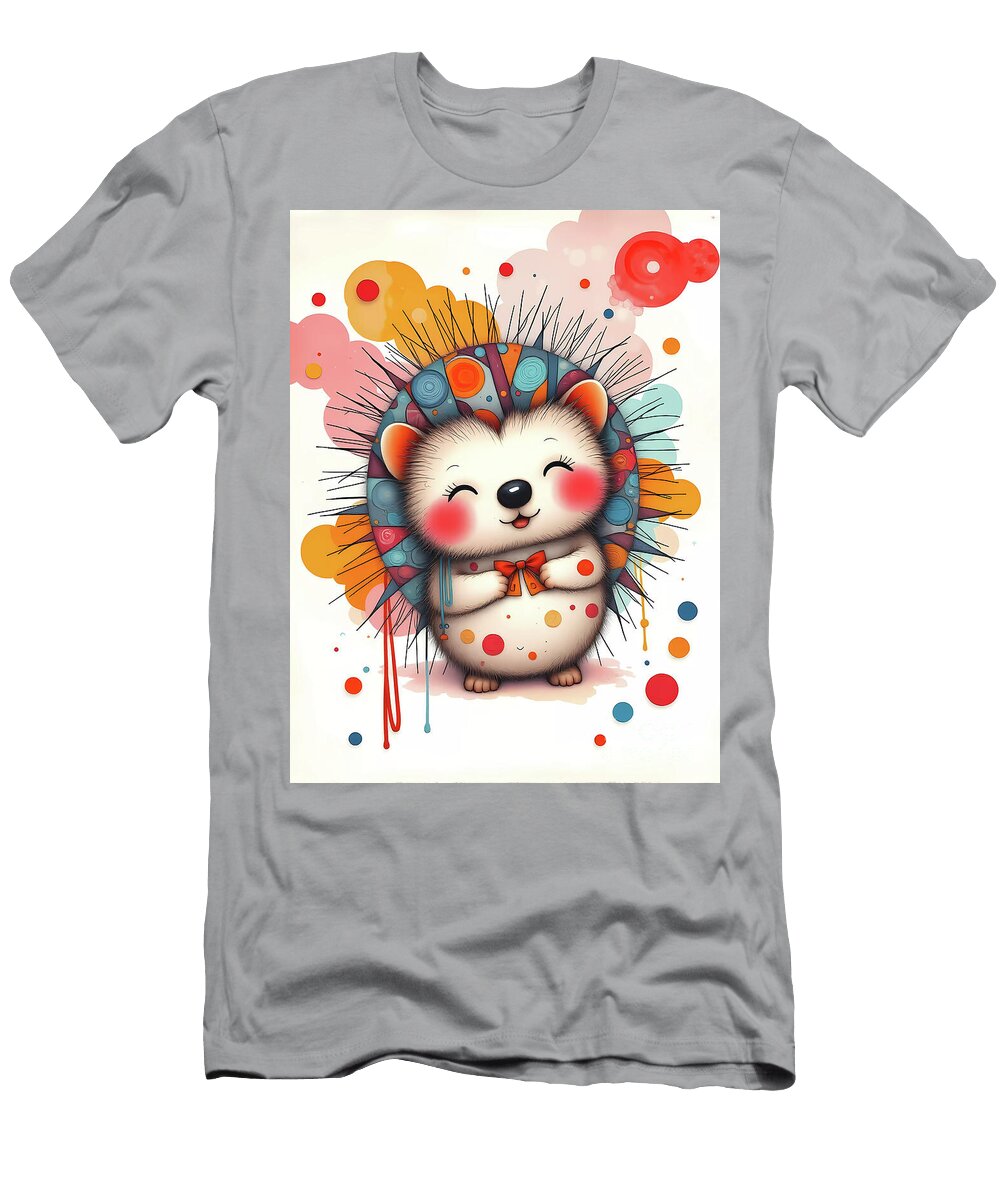 Hedgy the Happy Hedgehog Ingo Klotz T-Shirt