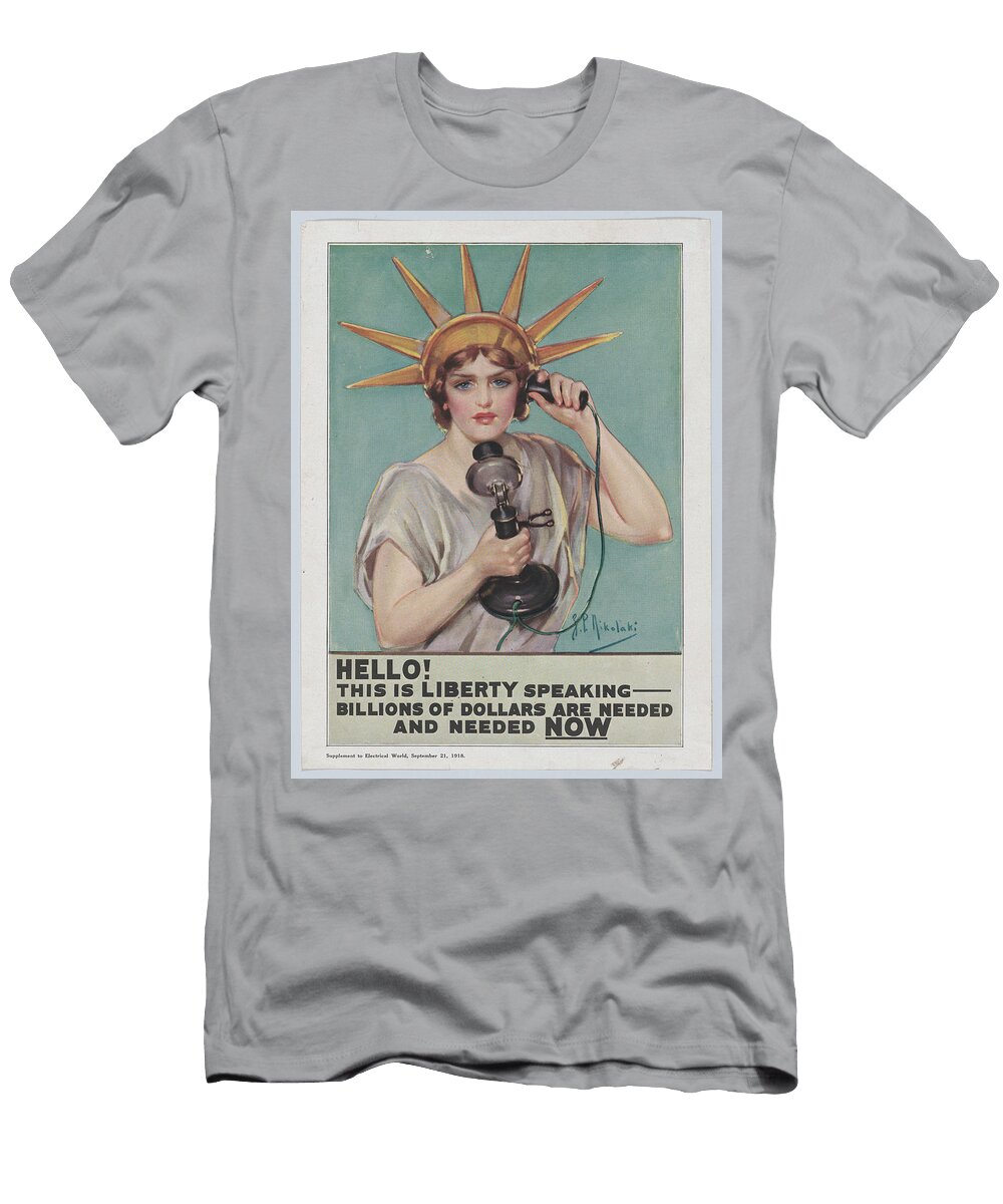 Hello This Is Liberty Speaking Motionage Designs T-Shirt