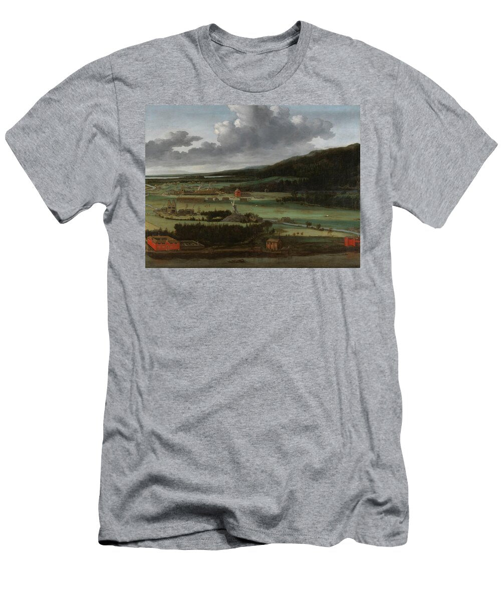 Hendrik Trip S Gun Foundry in Julita Bruk in Sweden Allaert Van Everdingen Motionage Designs T-Shirt