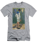 Henri Jean Guillaume Martin Little Boy At the Edge of the Jardin Du Luxembourg Basin Motionage Designs T-Shirt