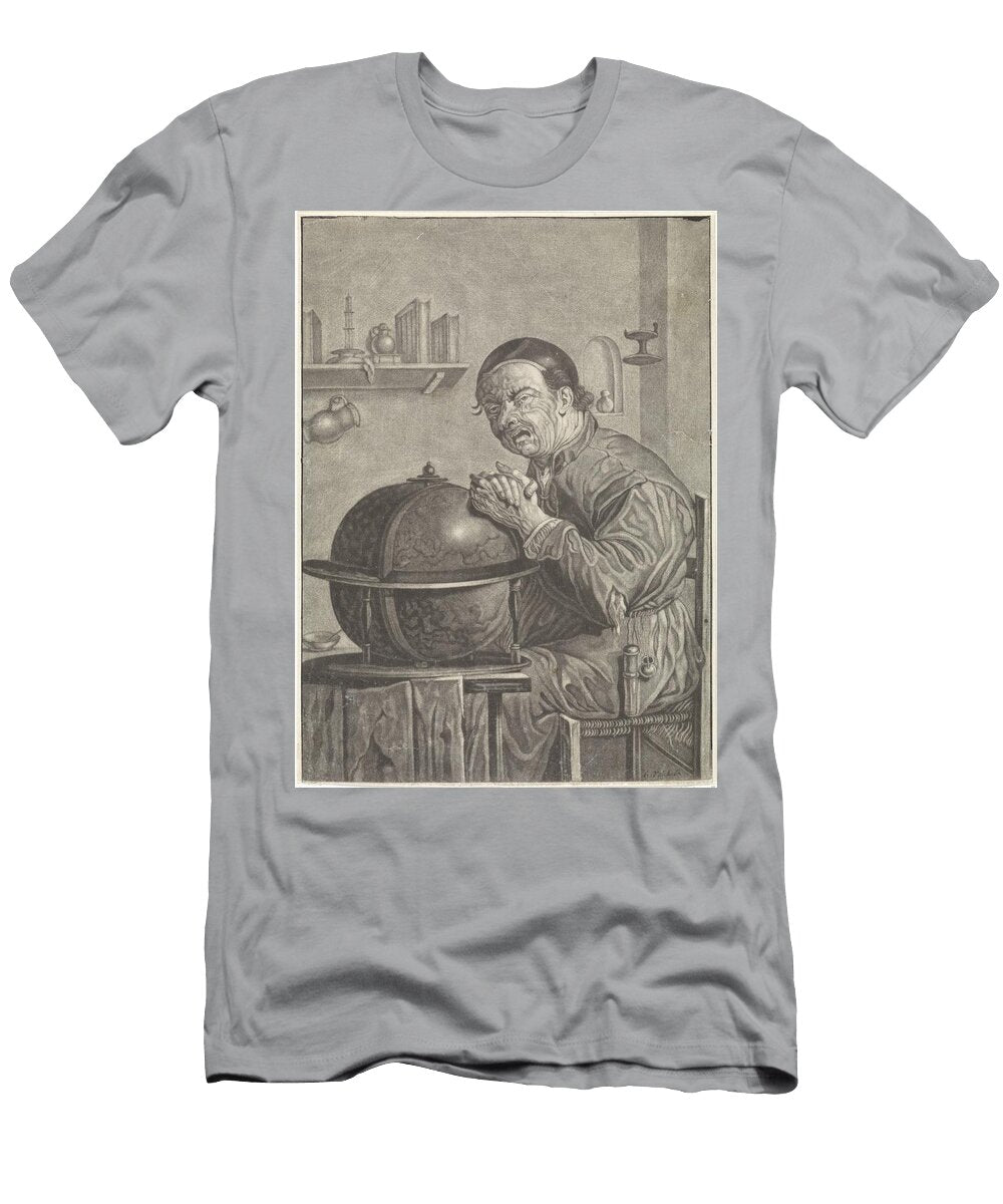 Heraclitus Weeps Anonymously After Jan Van Der Bruggen Motionage Designs T-Shirt