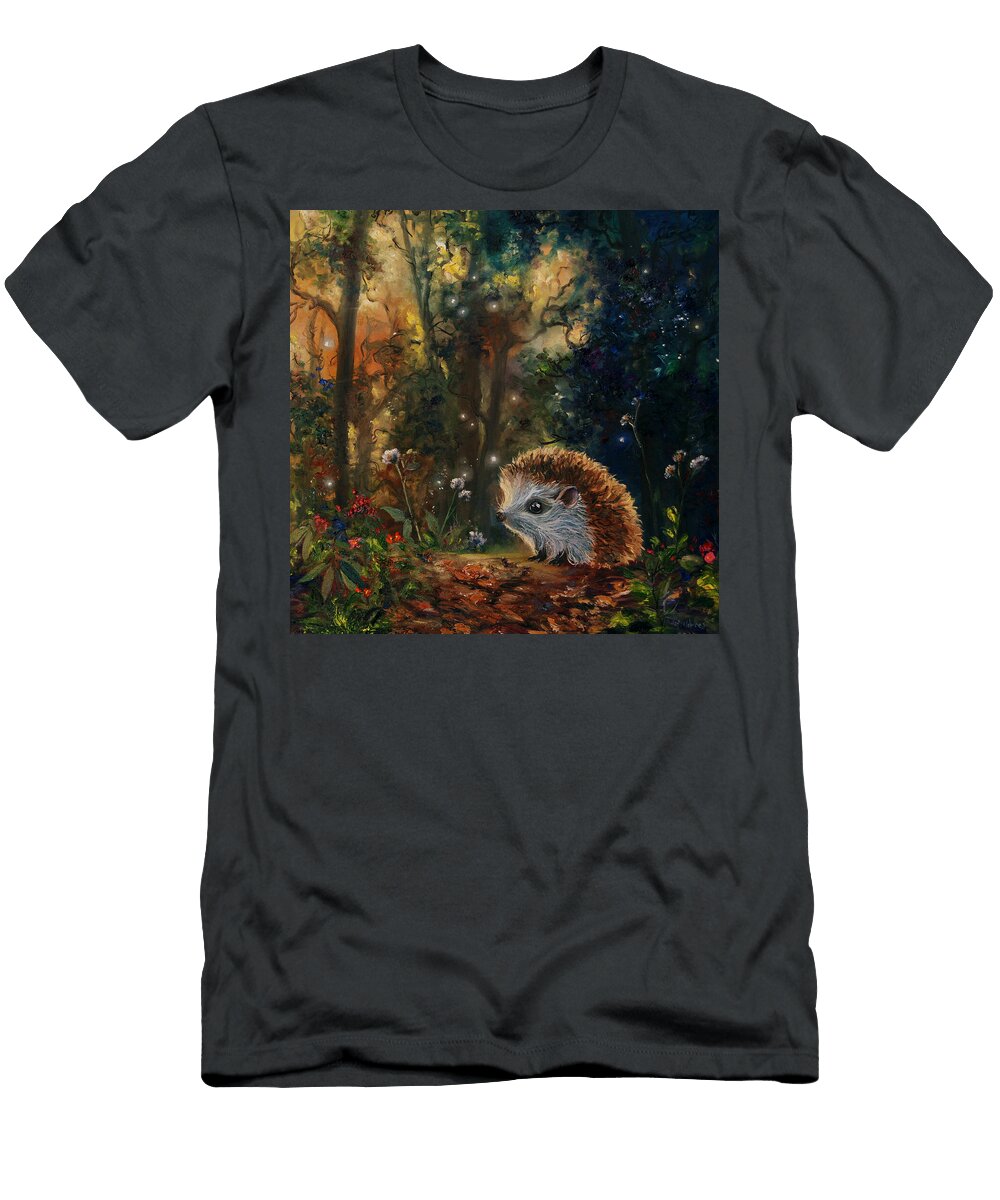 Herbie the Little Hedgehog Hafsa Idrees T-Shirt
