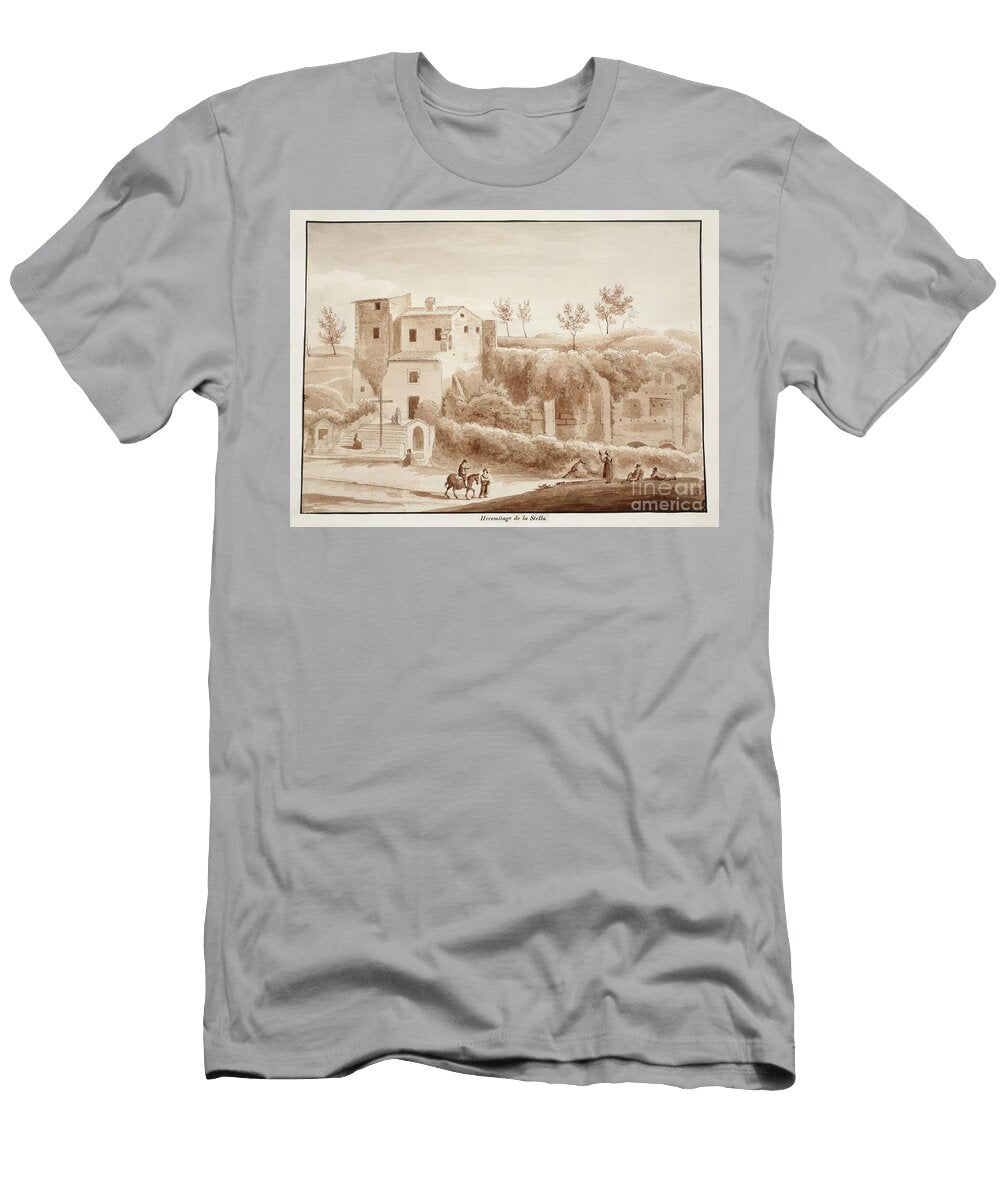 Hermitage of Madonna Della Stella 1833 Agostino Tofanelli T-Shirt