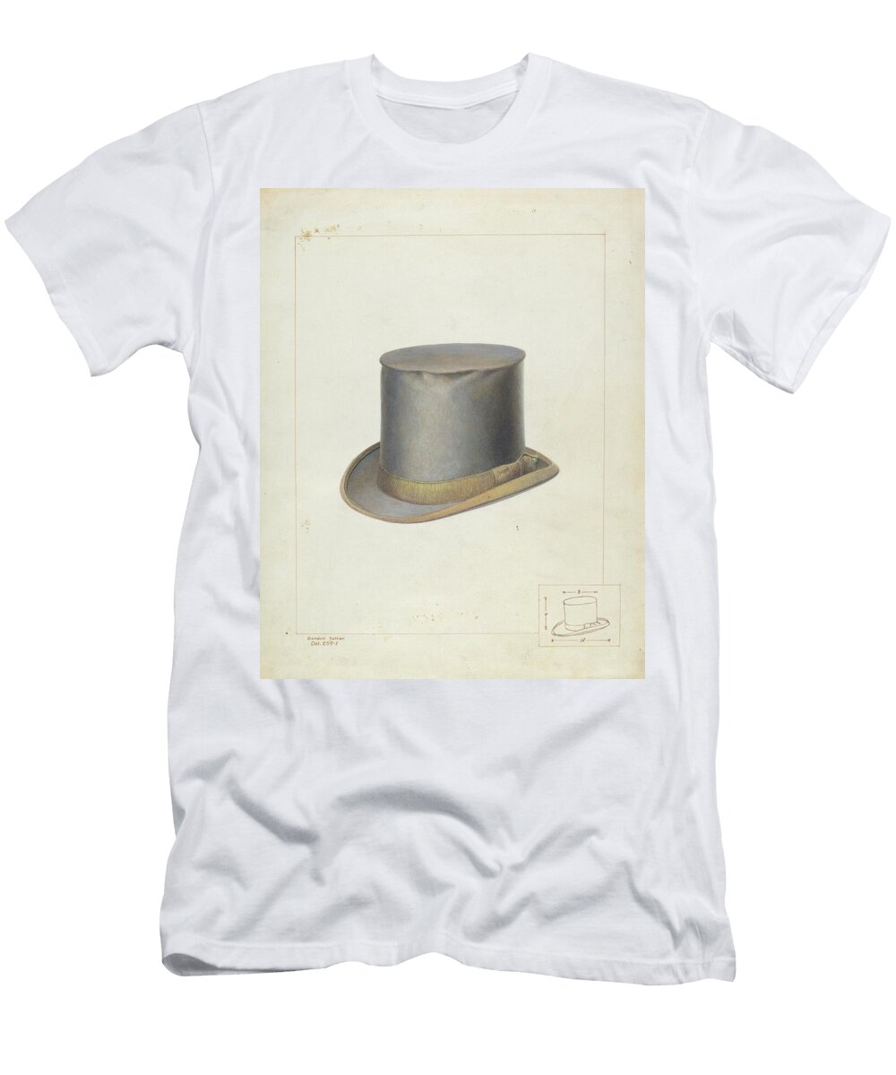 High Beaver Hat Gordon Saltar T-Shirt