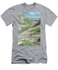 Hikers in the Mountains in Kyrgyzstan Lisa Seaman T-Shirt