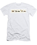 History of Indigenous Peoples Totems From Various New York Tribes Including a Bear a Wolf a Turtle a Deer and a Beaver Colourful Engraving of the 19th Century American School T-Shirt