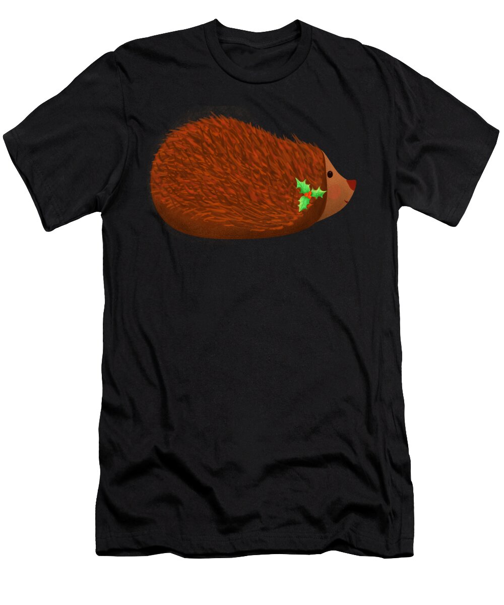 Holiday Hedgehog Iris Richardson T-Shirt