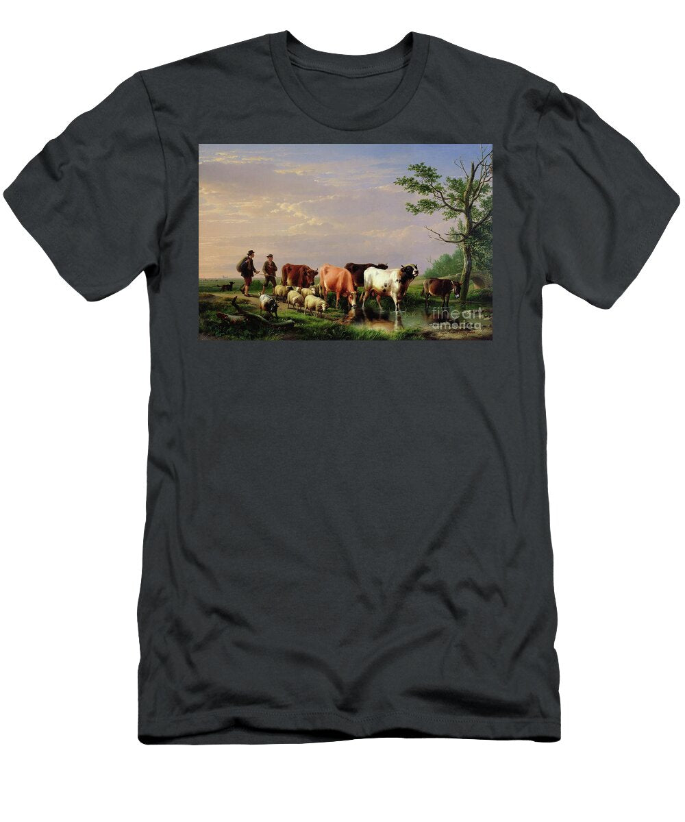 Homeward Bound E J Verwee Louis Verboeckhoven T-Shirt