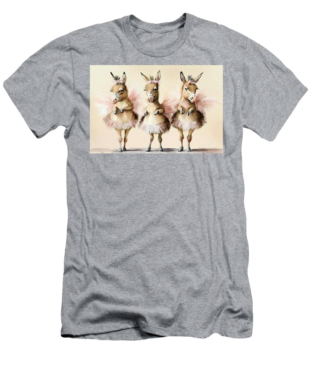 Honkey Donkey Ballerinas Lisa S Baker T-Shirt