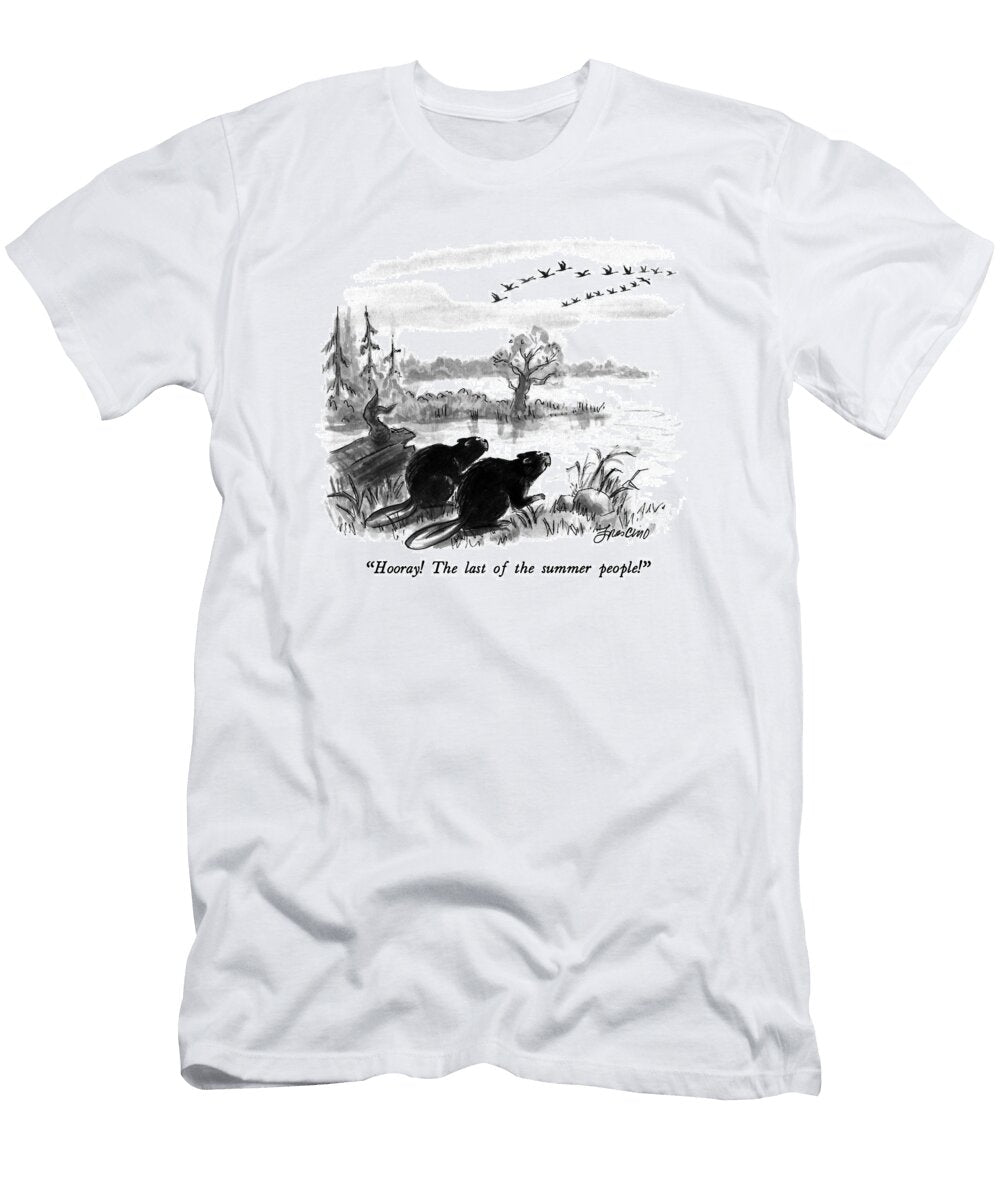 Hooray the Last of the Summer People Edward Frascin T-Shirt