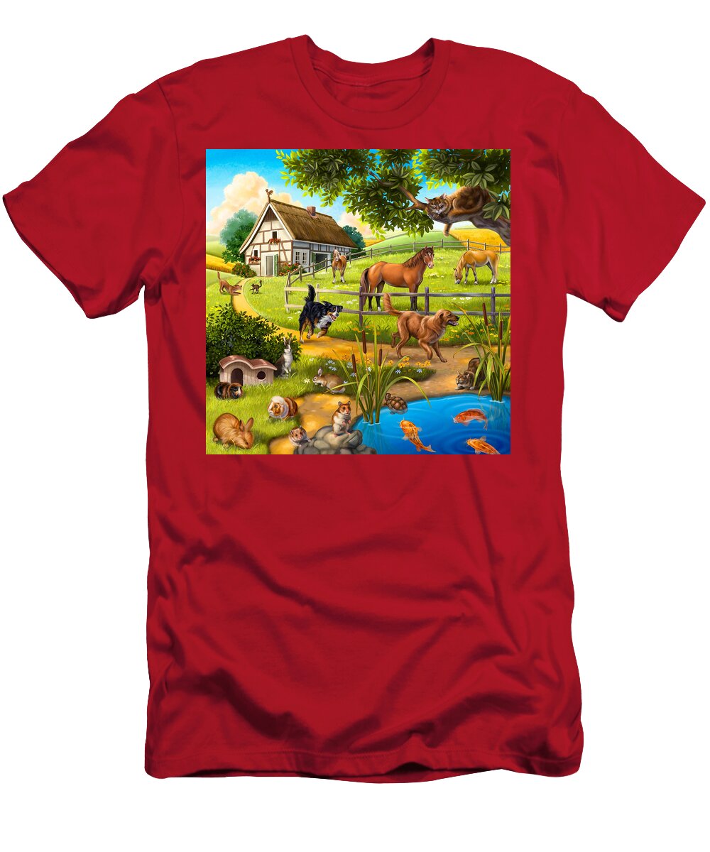 House Animals Anne Wertheim T-Shirt