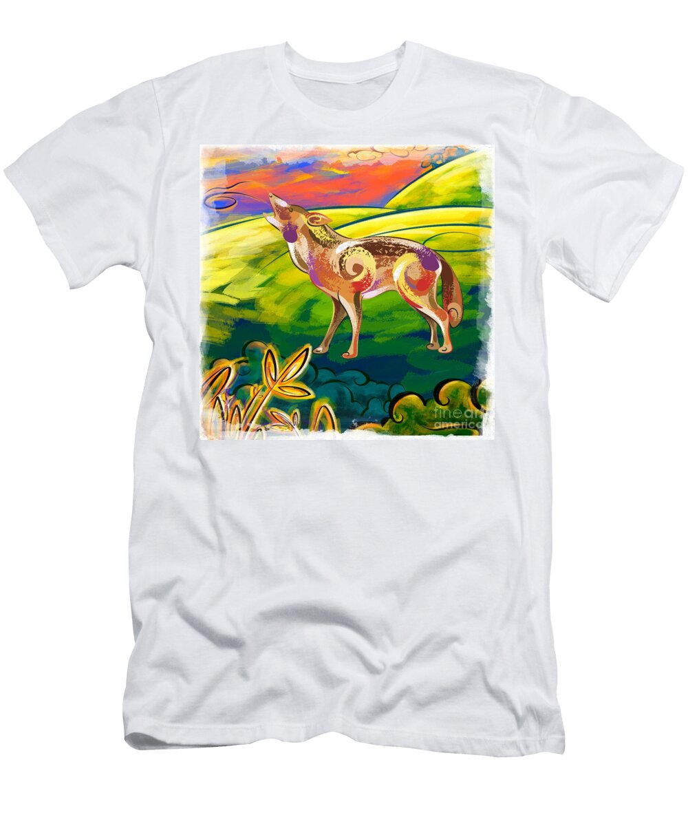 Howling Coyote Bedros Awak T-Shirt