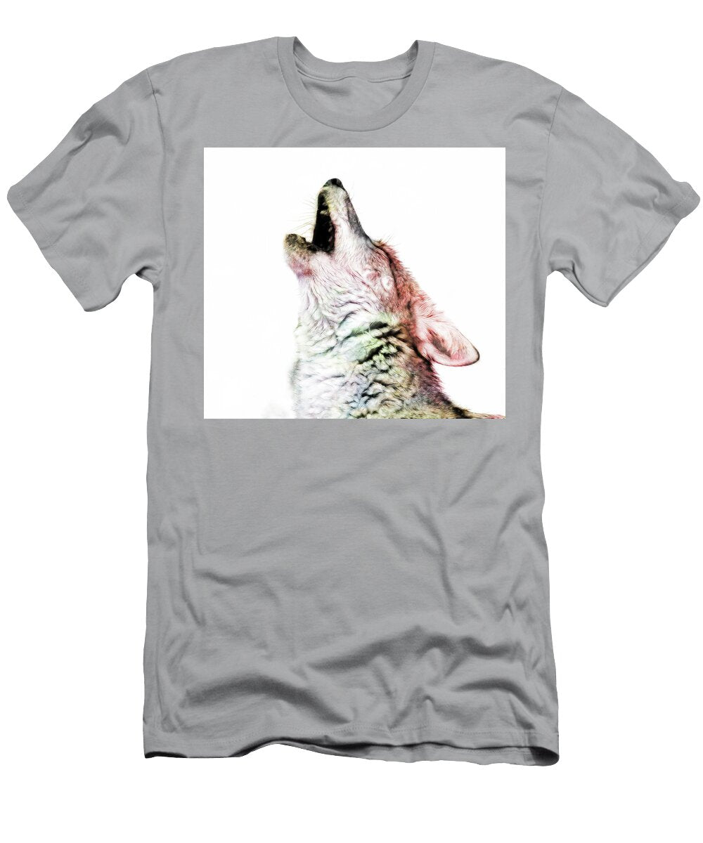 Howling Coyote Paint Athena Mckinzie T-Shirt