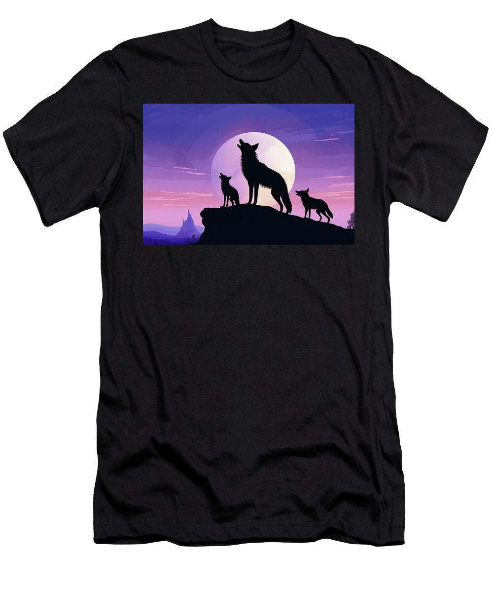 Howling Coyotes 11 Linda Brody T-Shirt