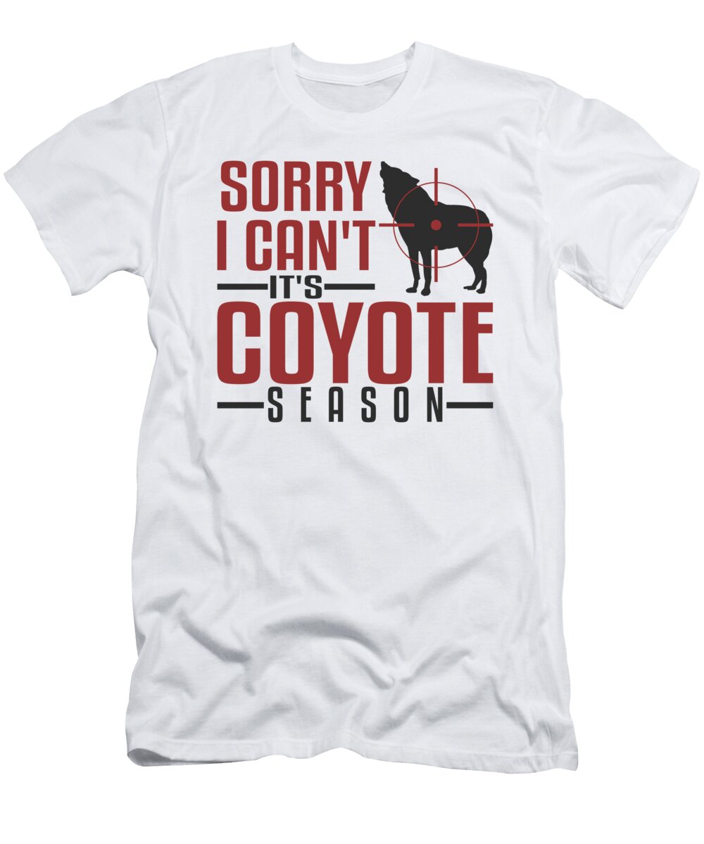 Hunter Coyote Hunting Varmint Hunting Toms Store T-Shirt