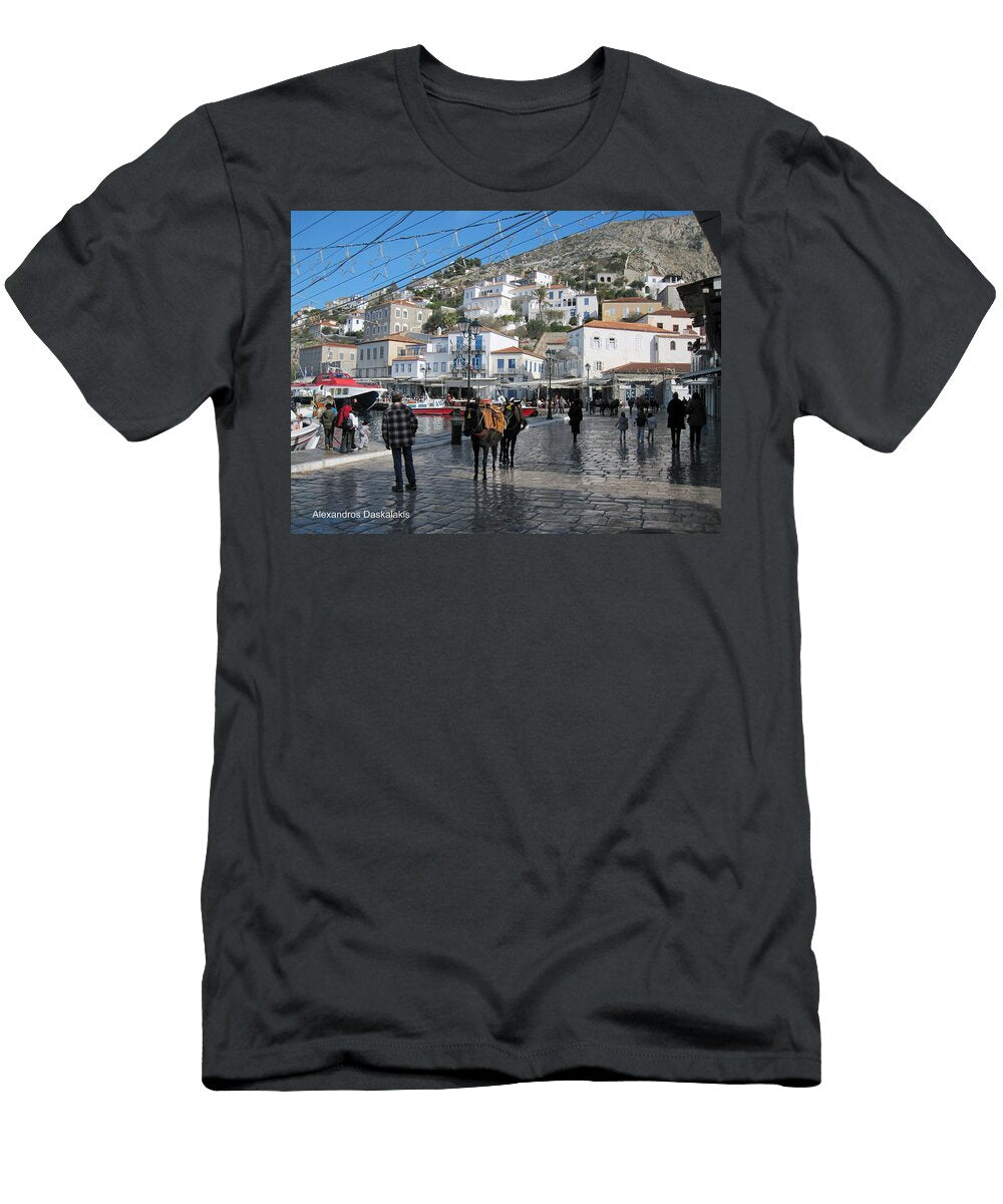 Hydra Transportation Alexandros Daskalakis T-Shirt