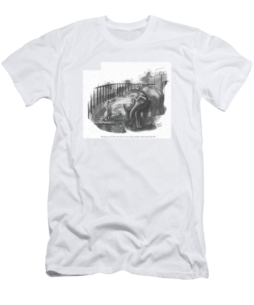 I Always Give Them the Best of Care Richard Decker T-Shirt