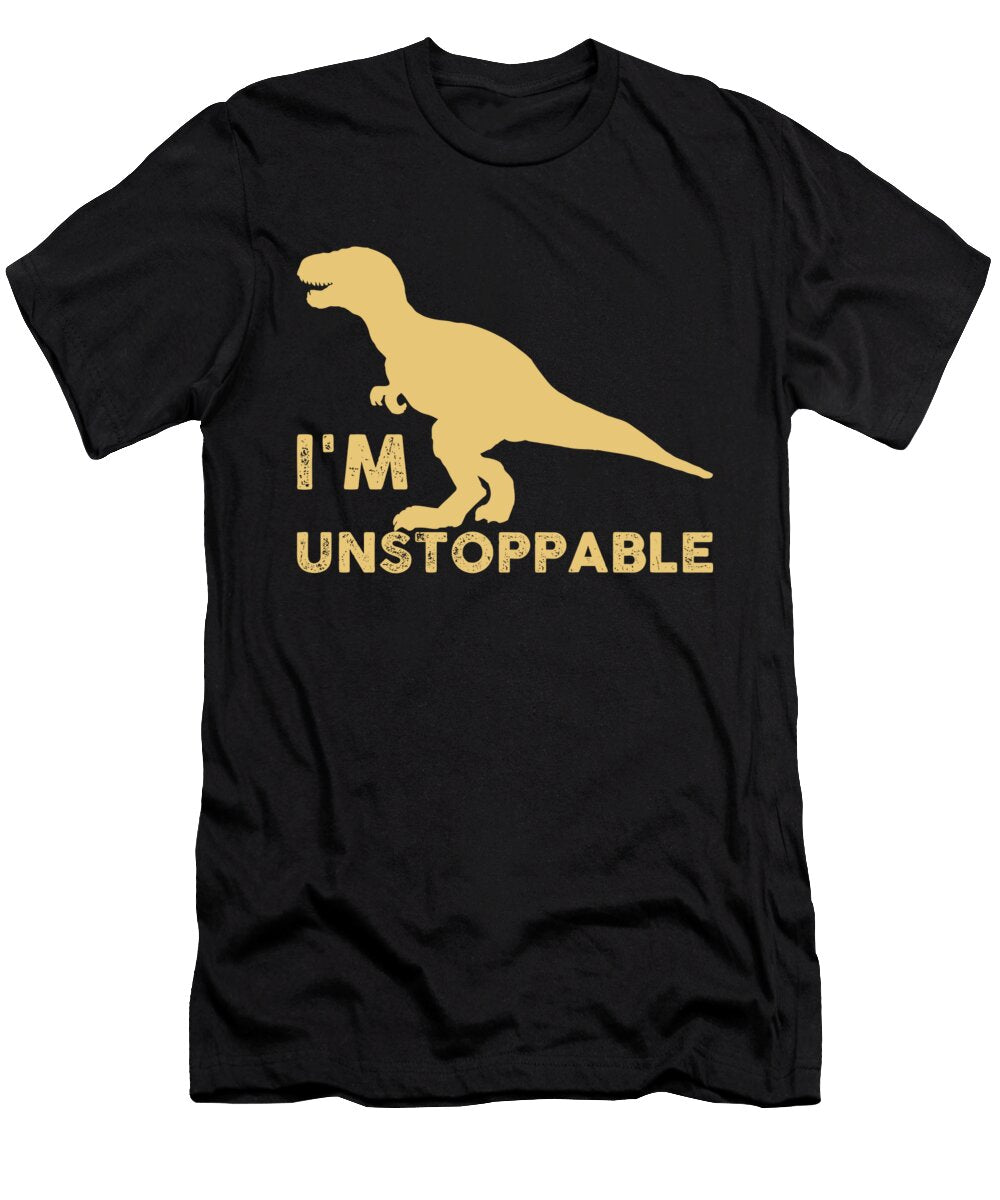 I Am Unstoppable Dinosaur Vintage Gift Matthias Damm T-Shirt