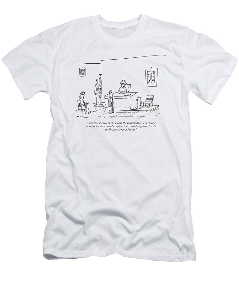 I Ask That the Record Show That the Witness Michael Masli T-Shirt