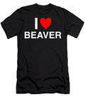 I Heart Beaver in Classic in Black I Heart Everything T-Shirt