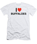 I Heart Buffaloes in Black I Heart Everything T-Shirt