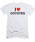 I Heart Coyotes in Black I Heart Everything T-Shirt