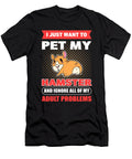 I Just Want to Pet My Hamster Adult Problems Hamster Alessandra Roth T-Shirt