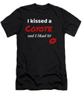 I Kissed a Coyote and I Liked It Animal Pet Owner Present Gift Idea for Lovers of Coyotes Dogboo T-Shirt