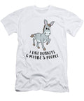 I Like Donkeys and Maybe 3 People Funny Donkey Lover Gift Eq Designs T-Shirt