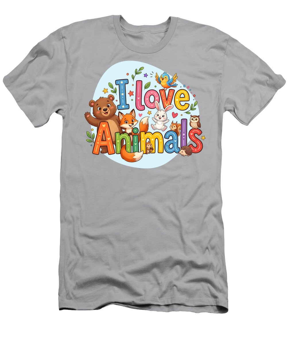 I Love Animals Tina Lavoie T-Shirt
