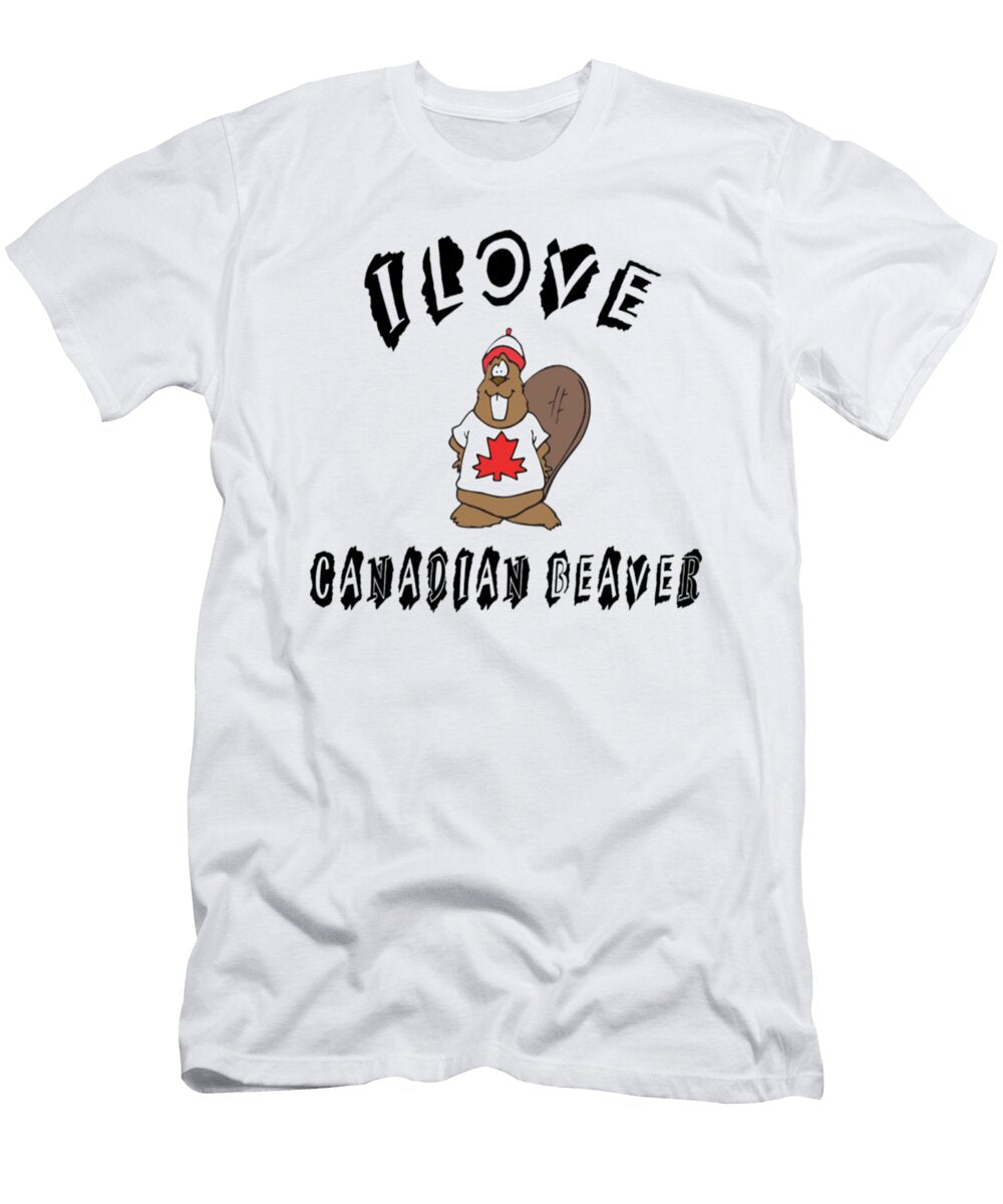 I Love Canadian Beaver Tinh Tran Le Thanh T-Shirt