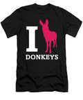 I Love Donkeys Donkey Mule Moon T-Shirt