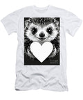 I Love Hedgehogs a Hedgehog Holding a Heart Ingo Klotz T-Shirt