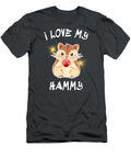 I Love My Hammy Cute Hamster Funny Hamster Lover Idea National Pet Day Norrie5skyla T-Shirt