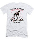 Ich Bin Blob Ein Pferde Liebt Donkey Horse Riding Florian Dold Art T-Shirt